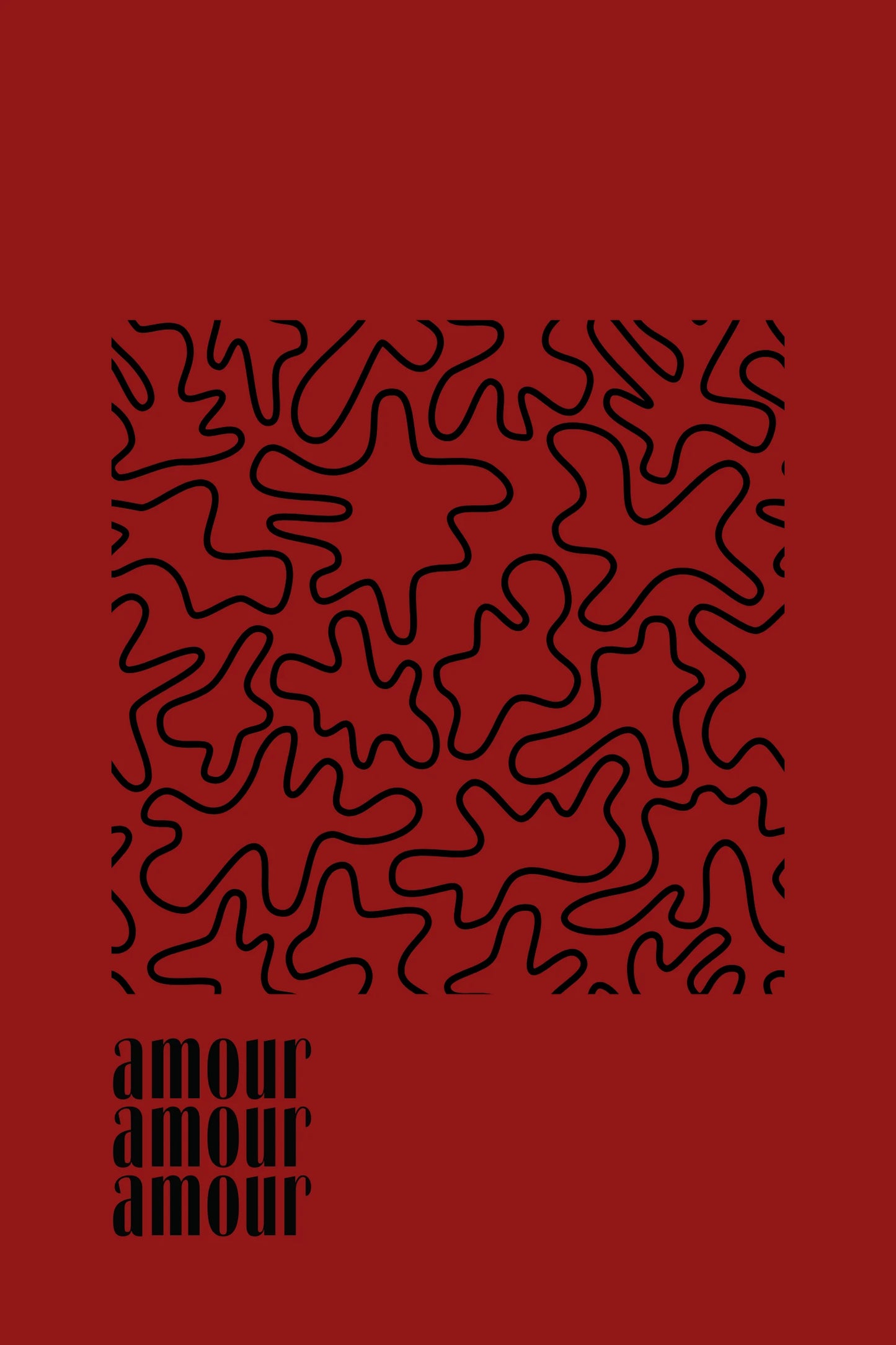 Obraz na płótnie Amour, amour, amour