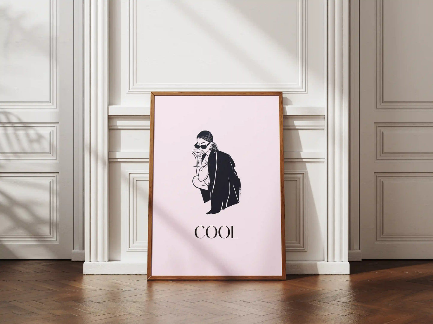 Plakat Cool girl