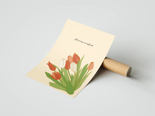 Plakat Flover market