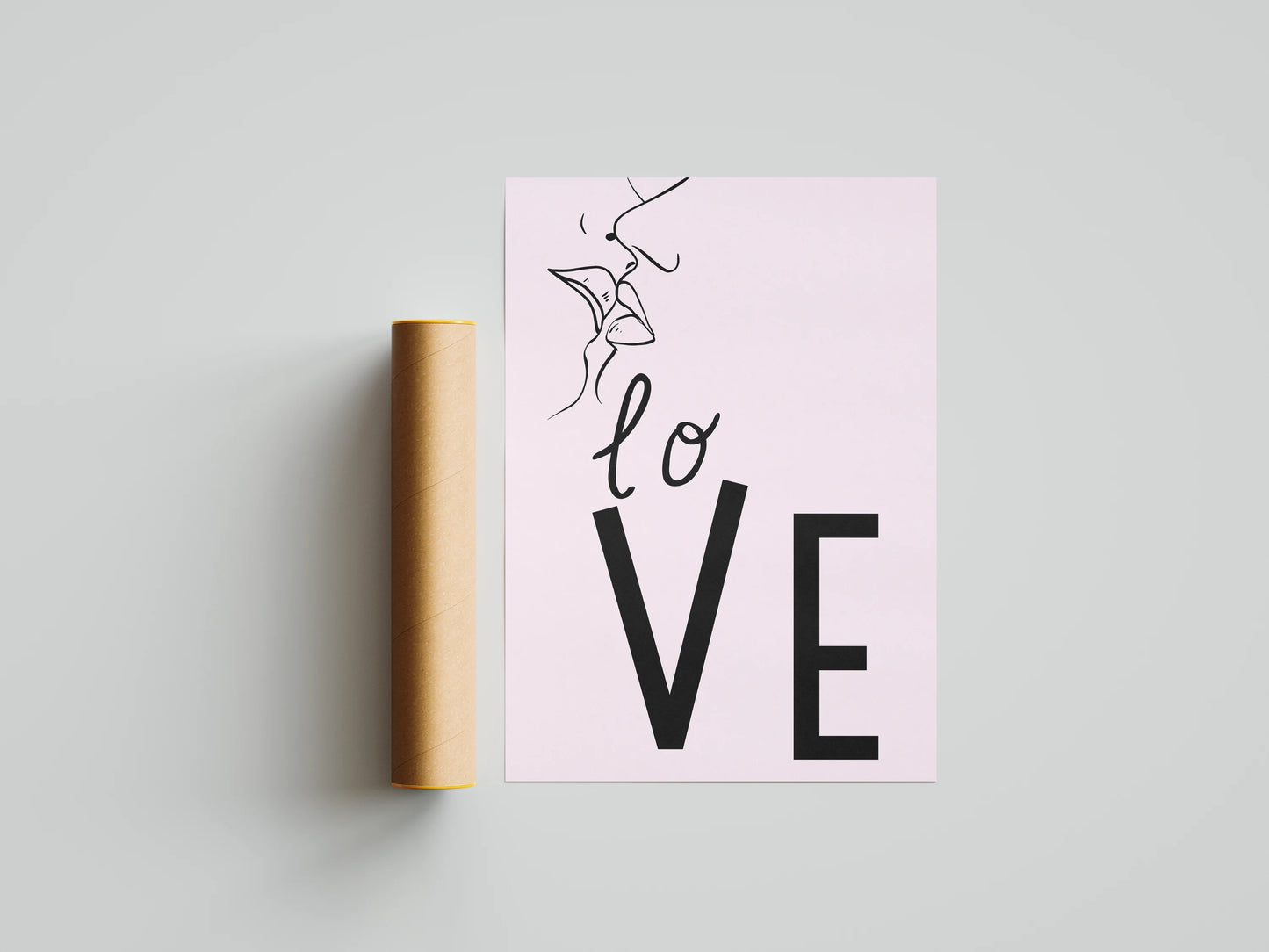 Plakat Kiss of love