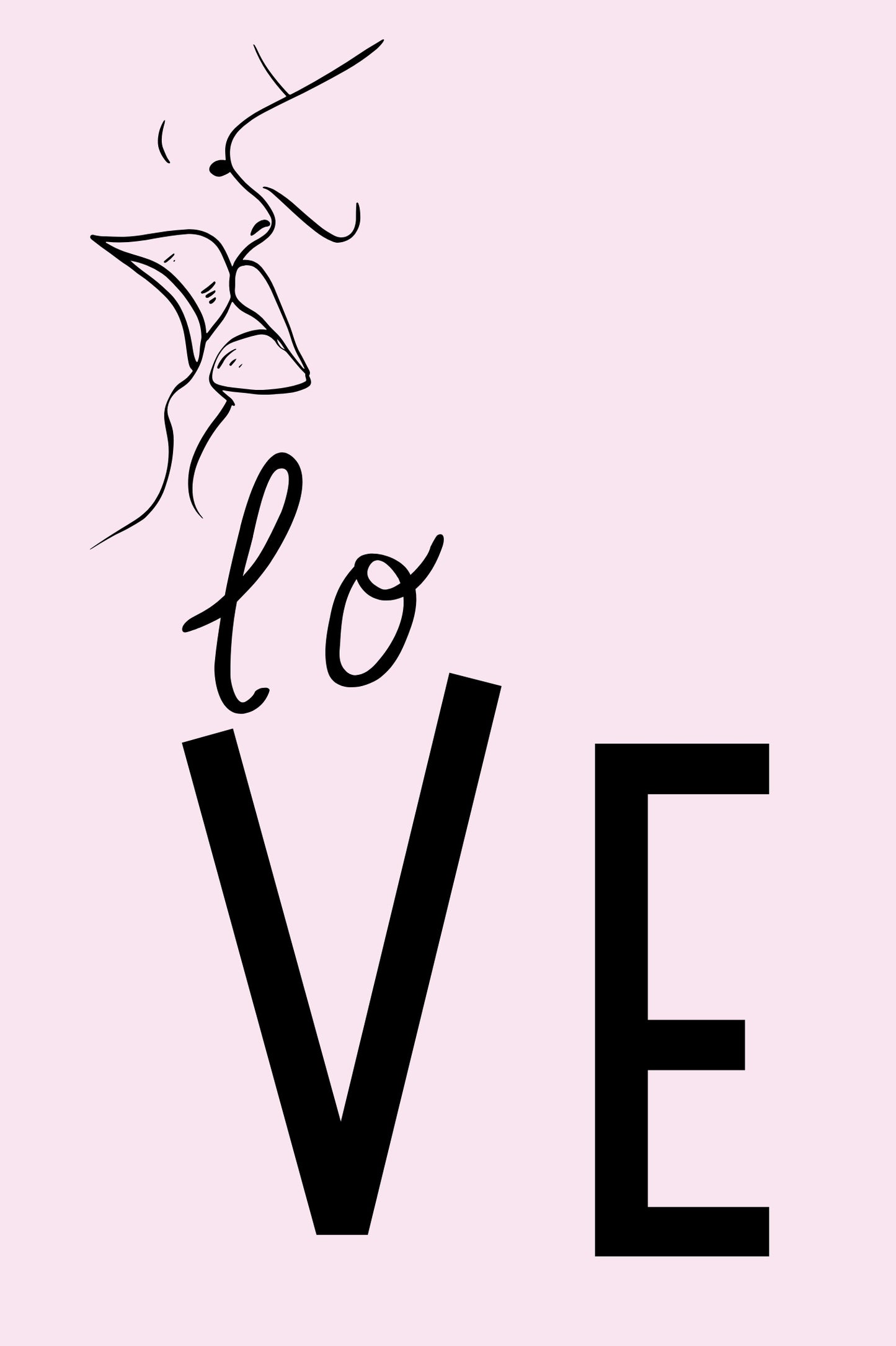 Plakat Kiss of love