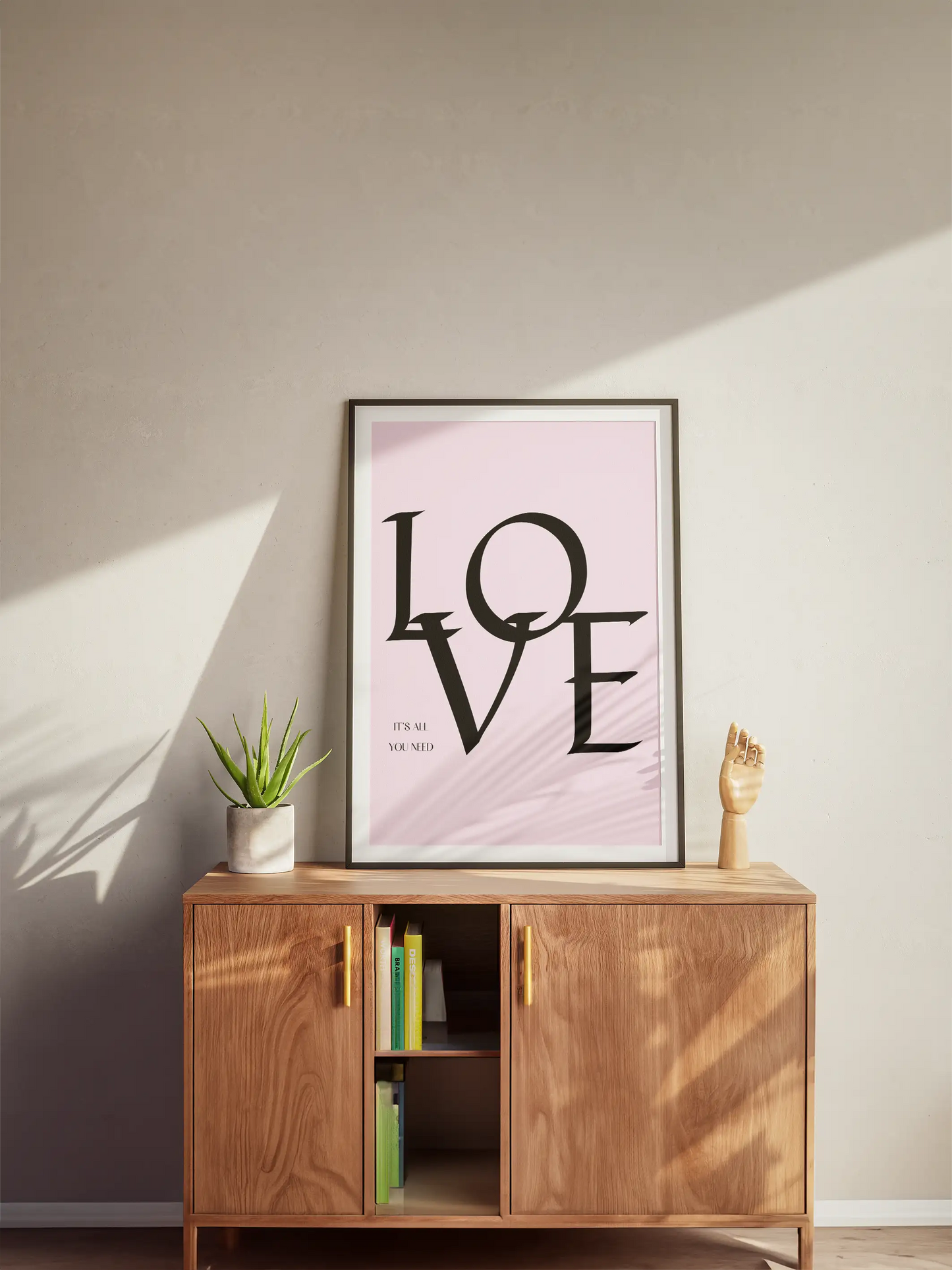 Plakat Love it's all you need