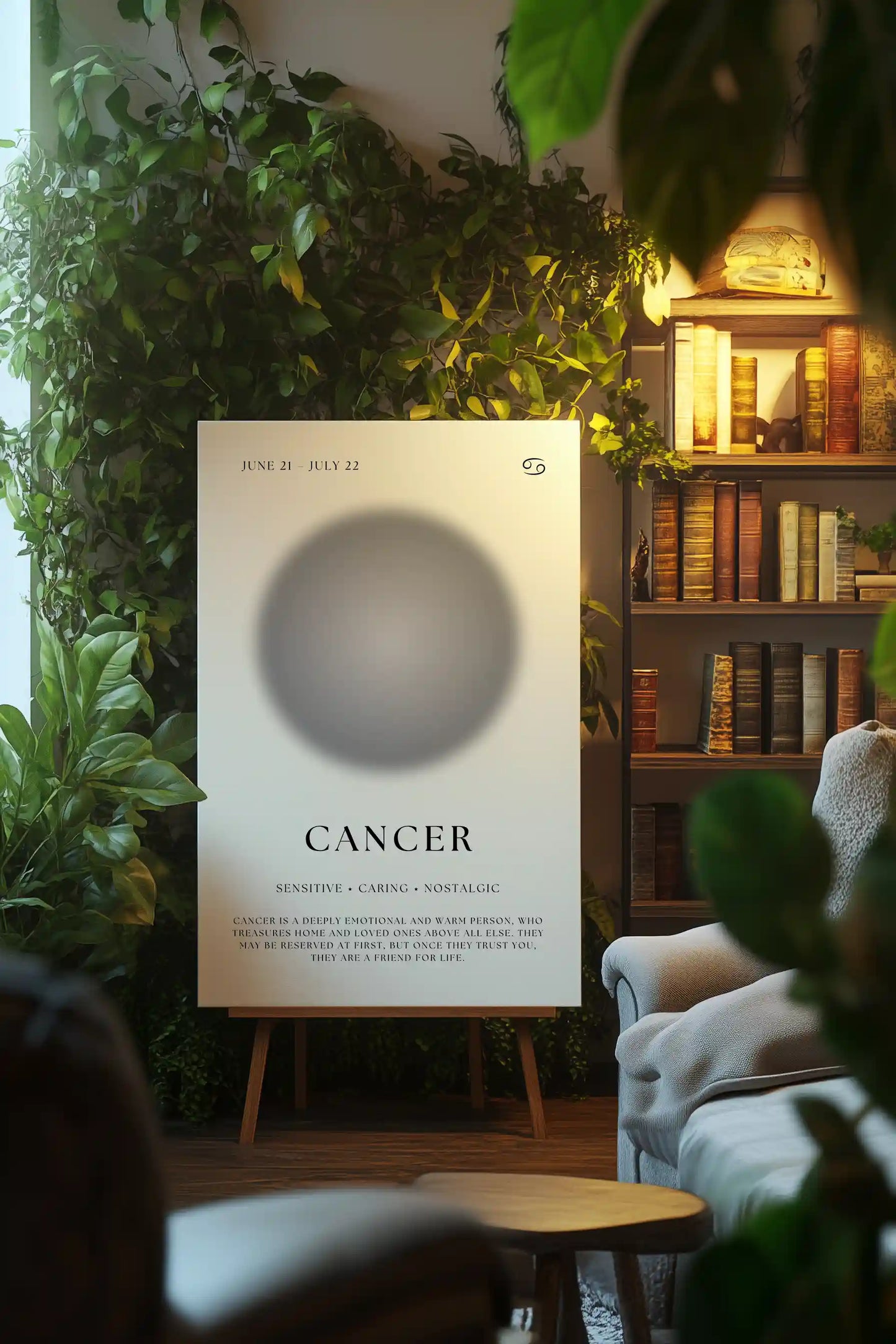 Obraz na płótnie "Rak" Cancer znak zodiaku