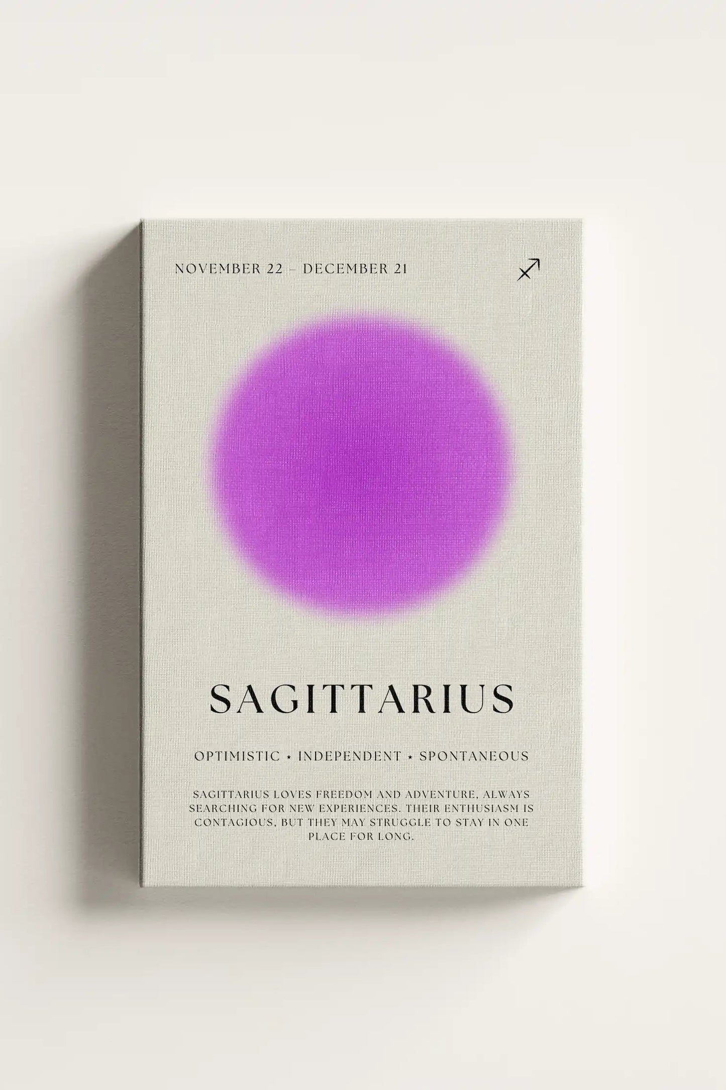 Obraz na płótnie "Strzelec" Aura Sagittarius znak zodiaku