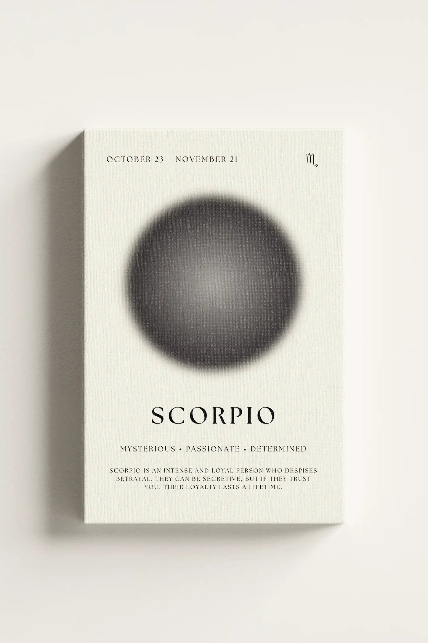 Obraz na płótnie "Skorpion" Aura Scorpio znak zodiaku