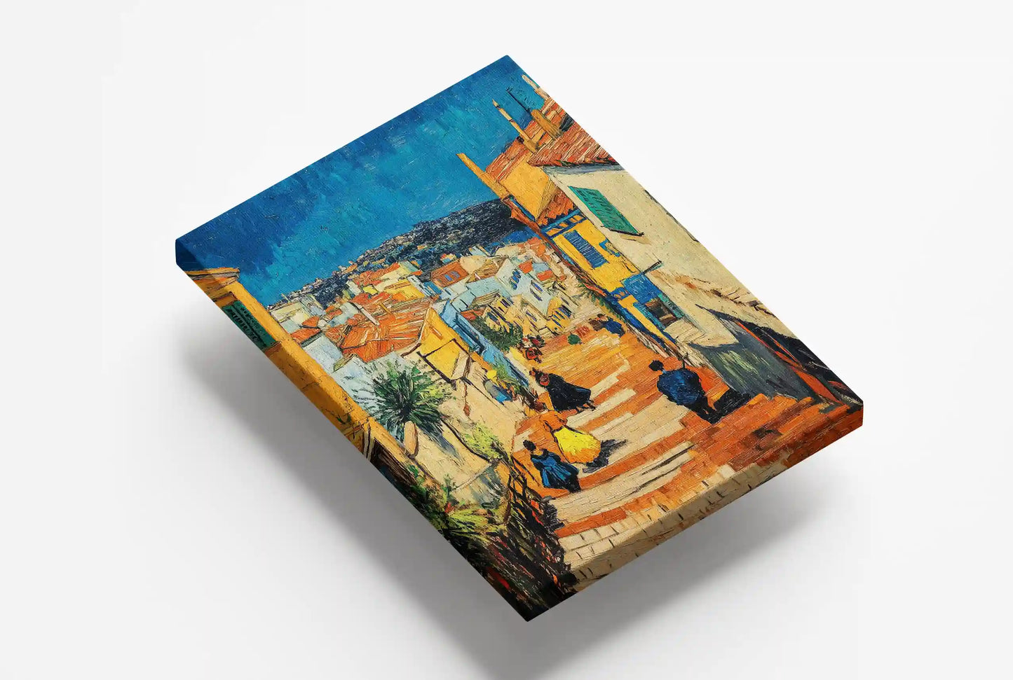 Obraz na płótnie Vincent van Gogh turystyczne miasteczko