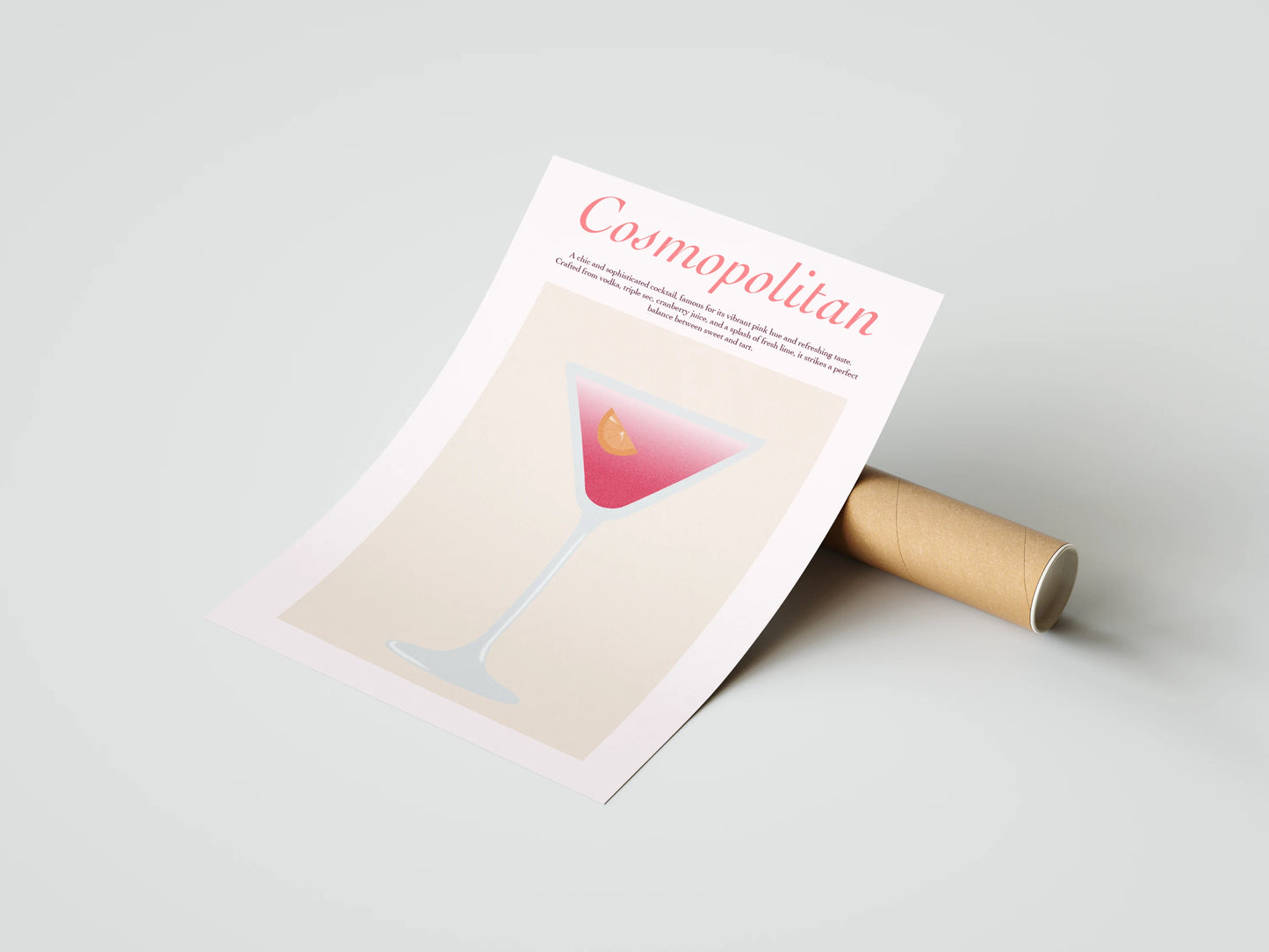 Plakat Napój Drink Cosmopolitan