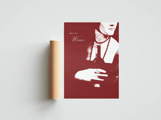 Plakat Napój Wino