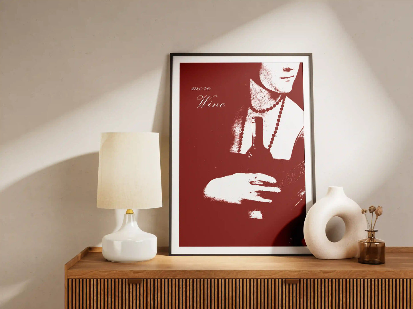 Plakat Napój Wino