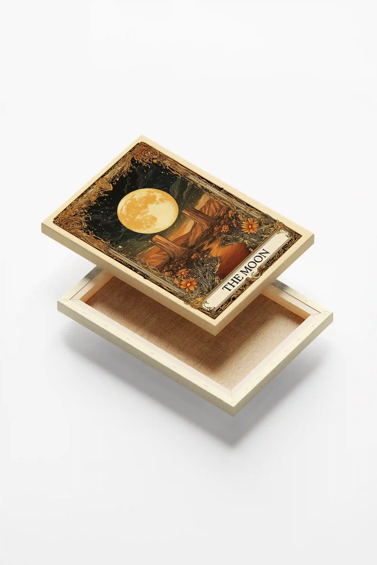 Obraz na płótnie Księżyc Tarot The Moon