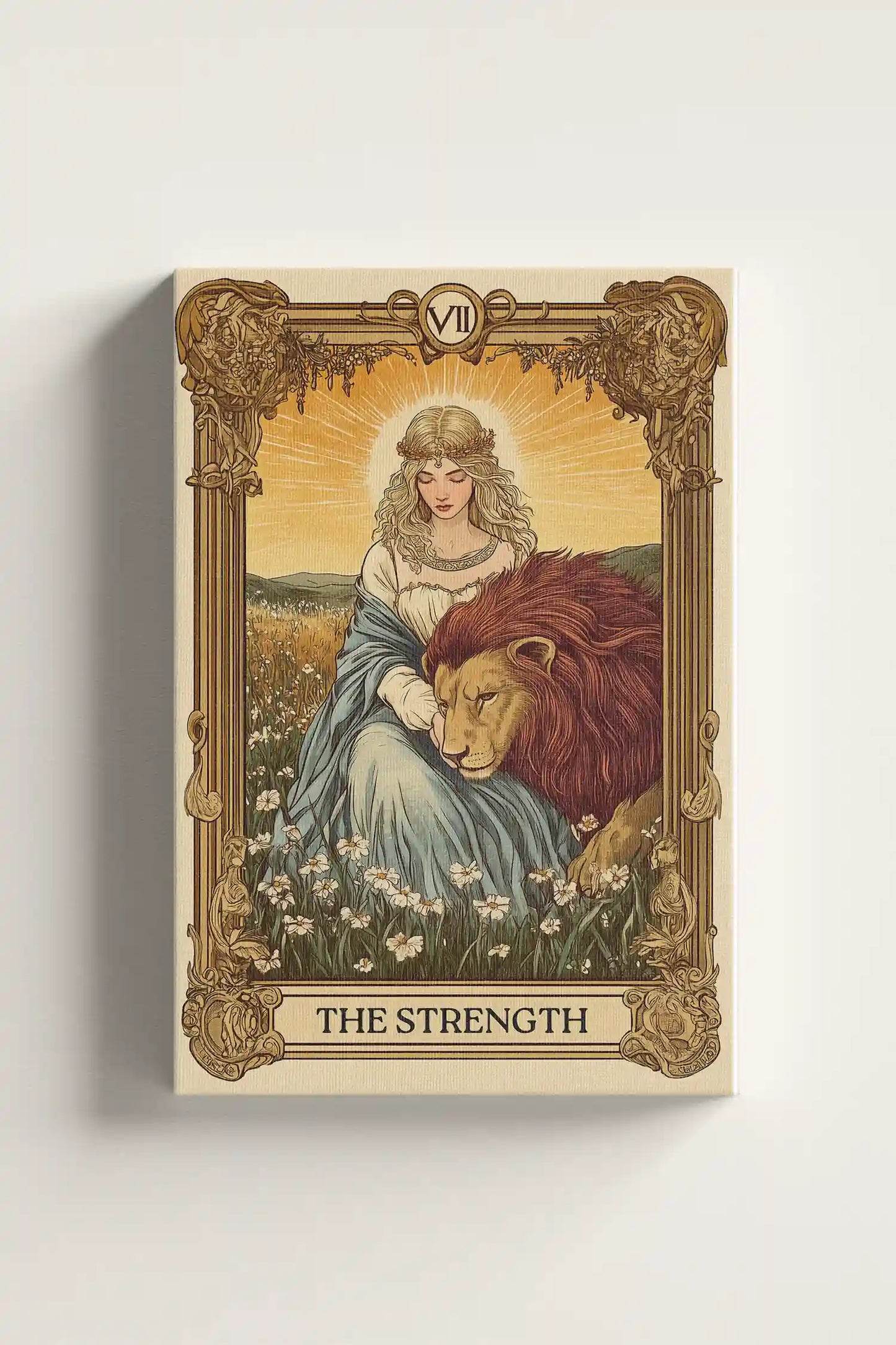 Obraz na płótnie Siła Tarot Strength