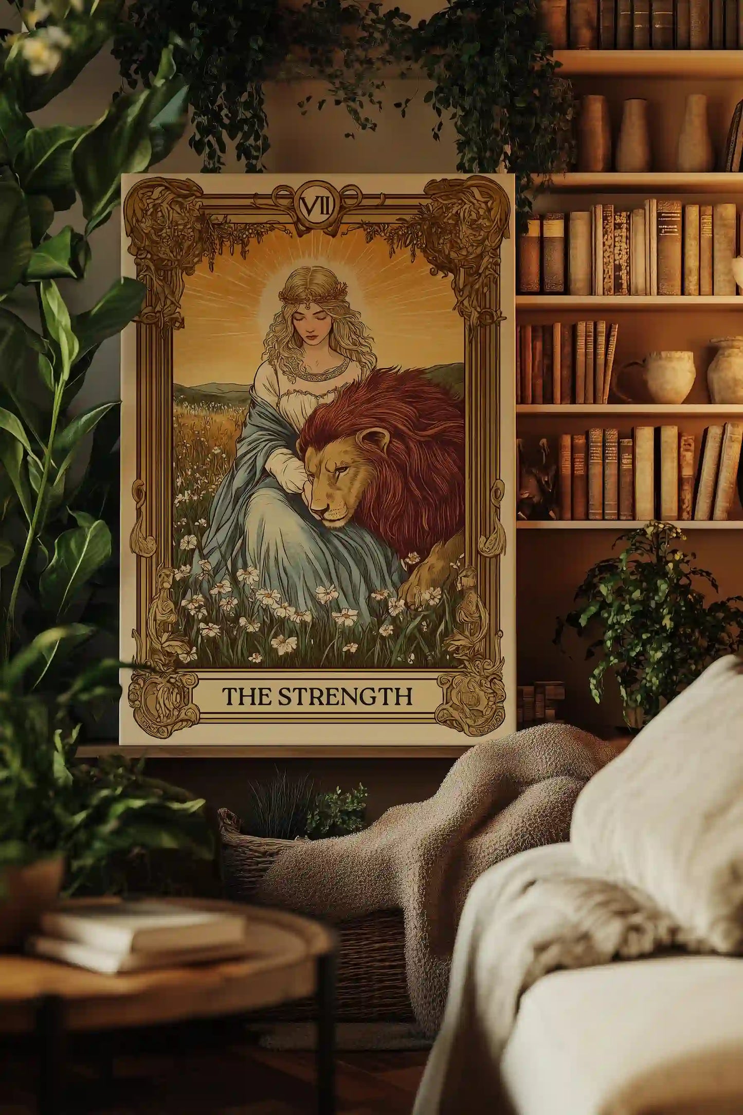 Obraz na płótnie Siła Tarot Strength