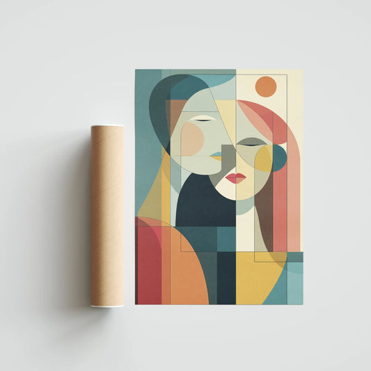 Plakat Echoes of Faces