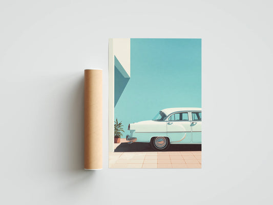 Plakat Retro Stillness