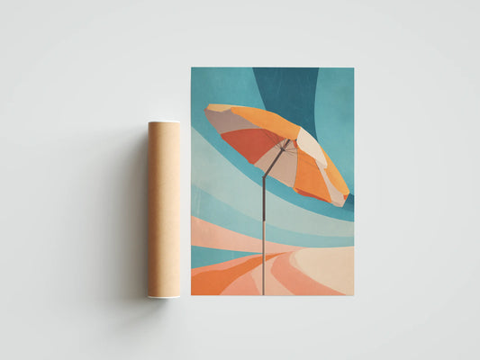 Plakat Under the Orange Sky