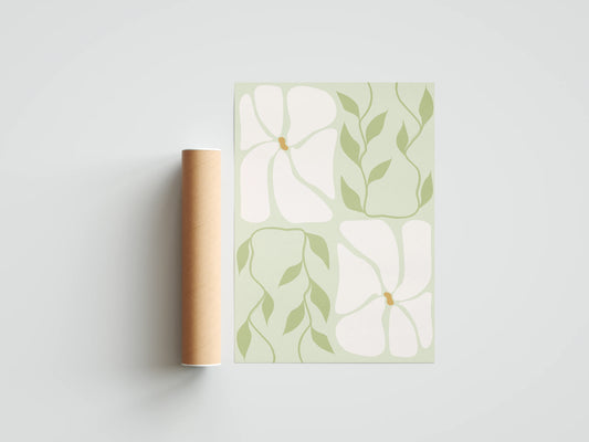 Plakat botaniczny kwiatowy Whispers of Spring