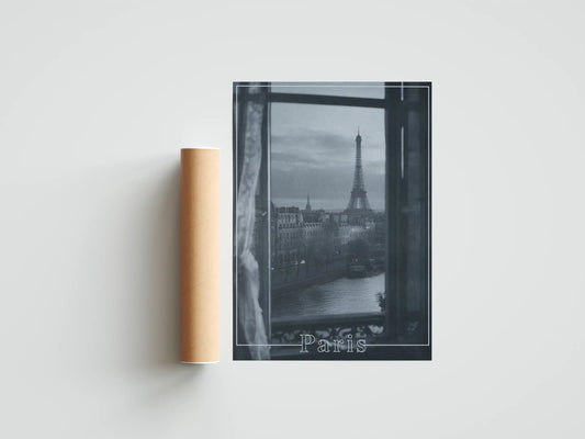 Plakat z krajobrazem Architectural Romance