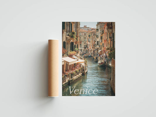 Plakat z krajobrazem Venice