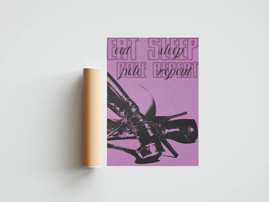 Plakat z pasją Boots & Balance