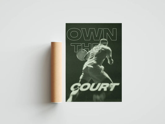 Plakat z pasją Court Commander