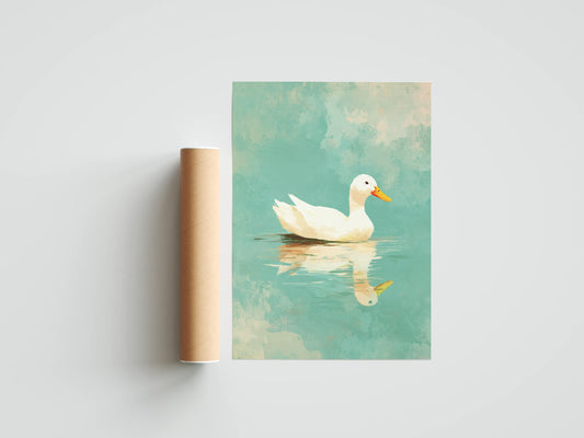 Plakat zwierzęcy Whisper of the Lake