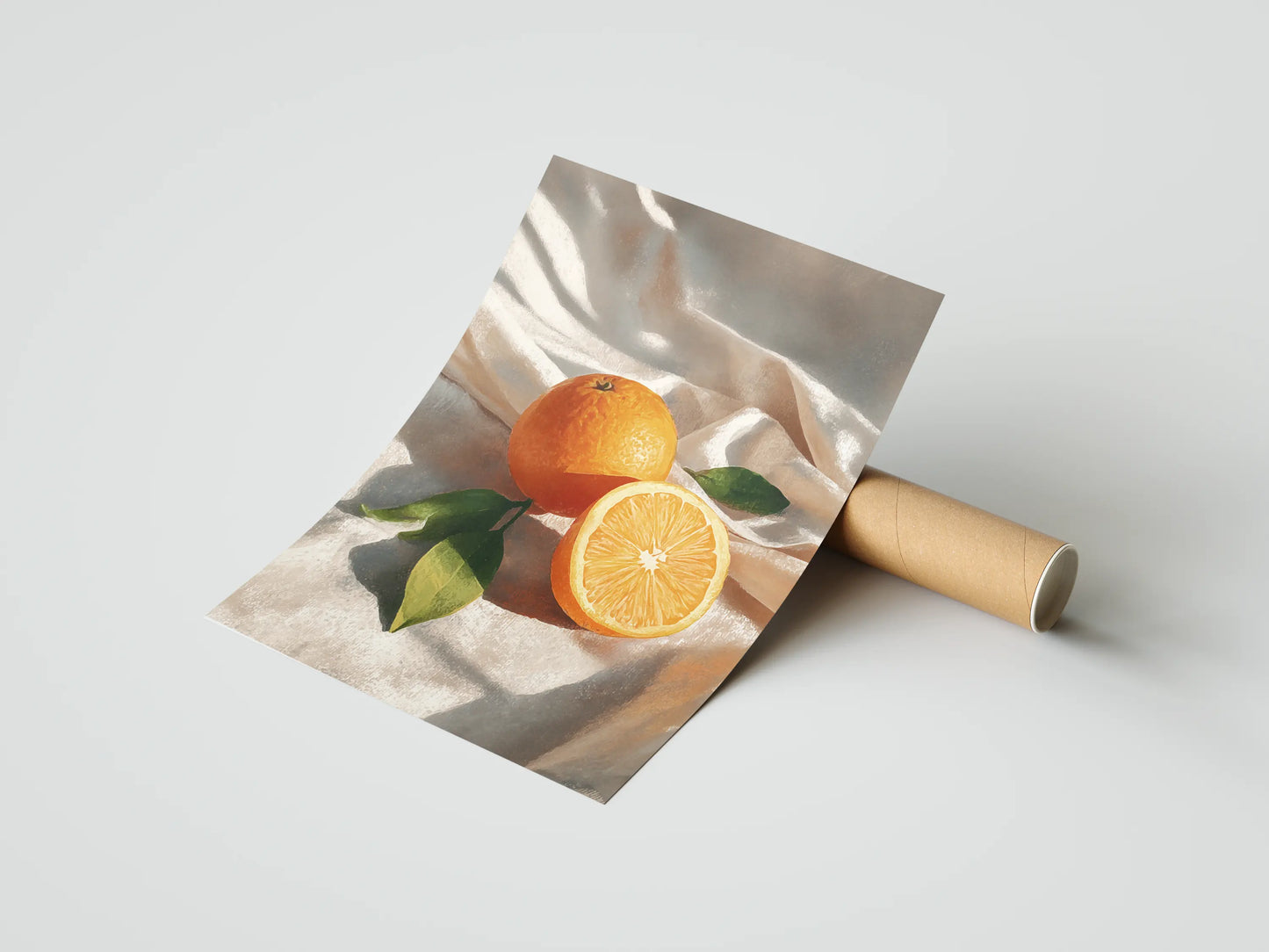 Plakat botaniczny pomarańcze Oranges