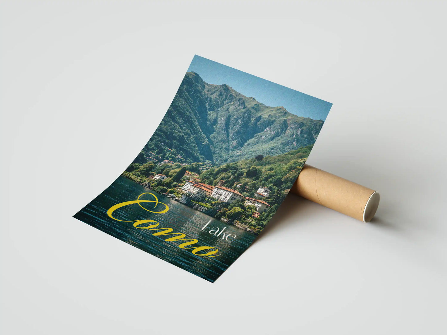 Plakat z krajobrazem Como Lake