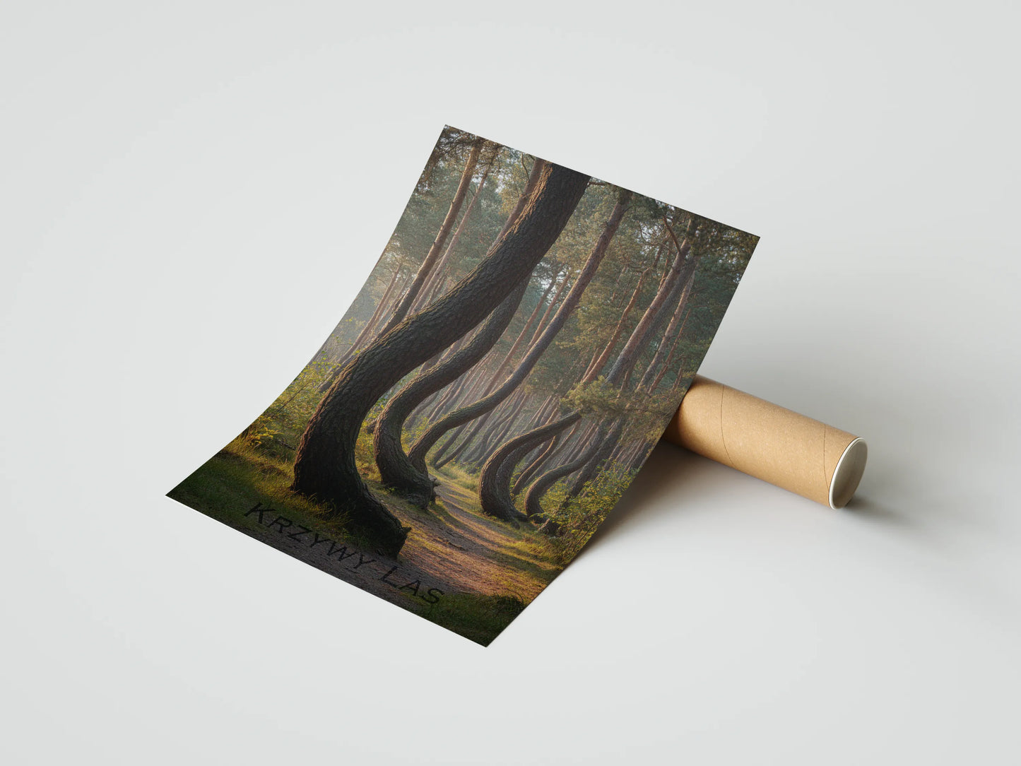 Plakat z krajobrazem Crooked Harmony