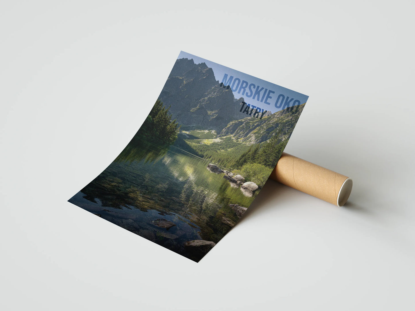 Plakat z krajobrazem Tatra Mountains