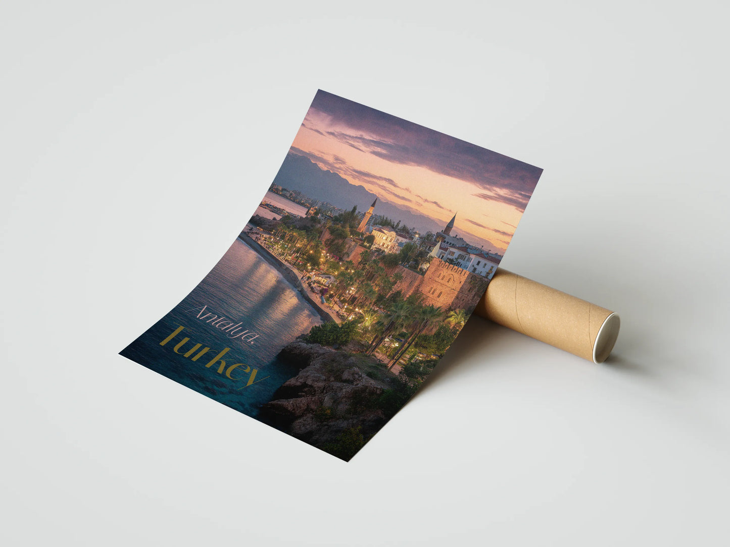 Plakat z krajobrazem Turkey