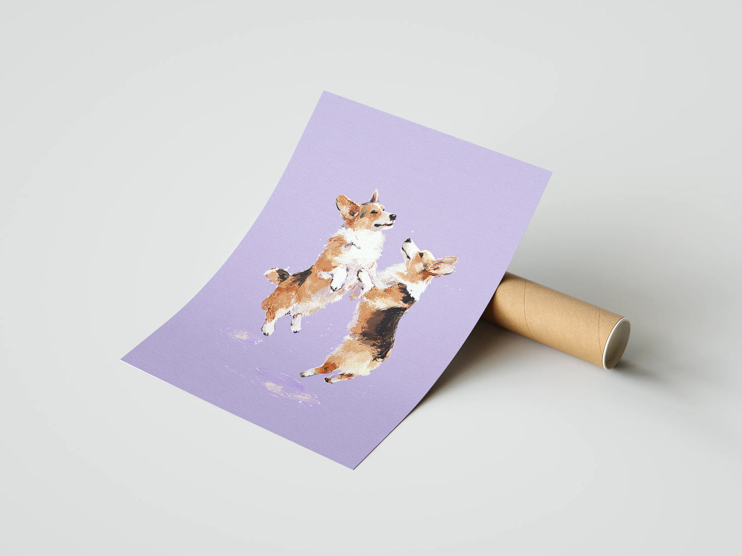 Plakat zwierzęcy Two Tails Tango