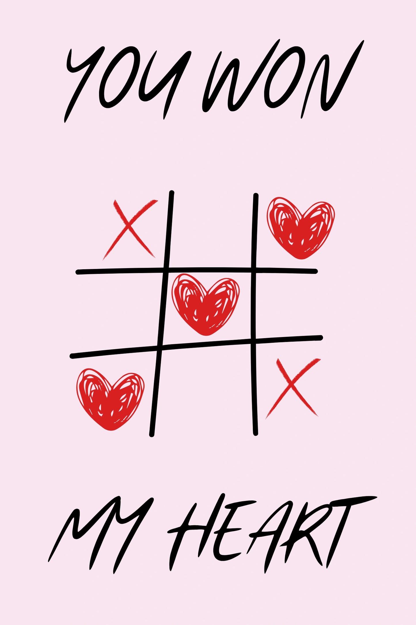 Plakat You won my heart