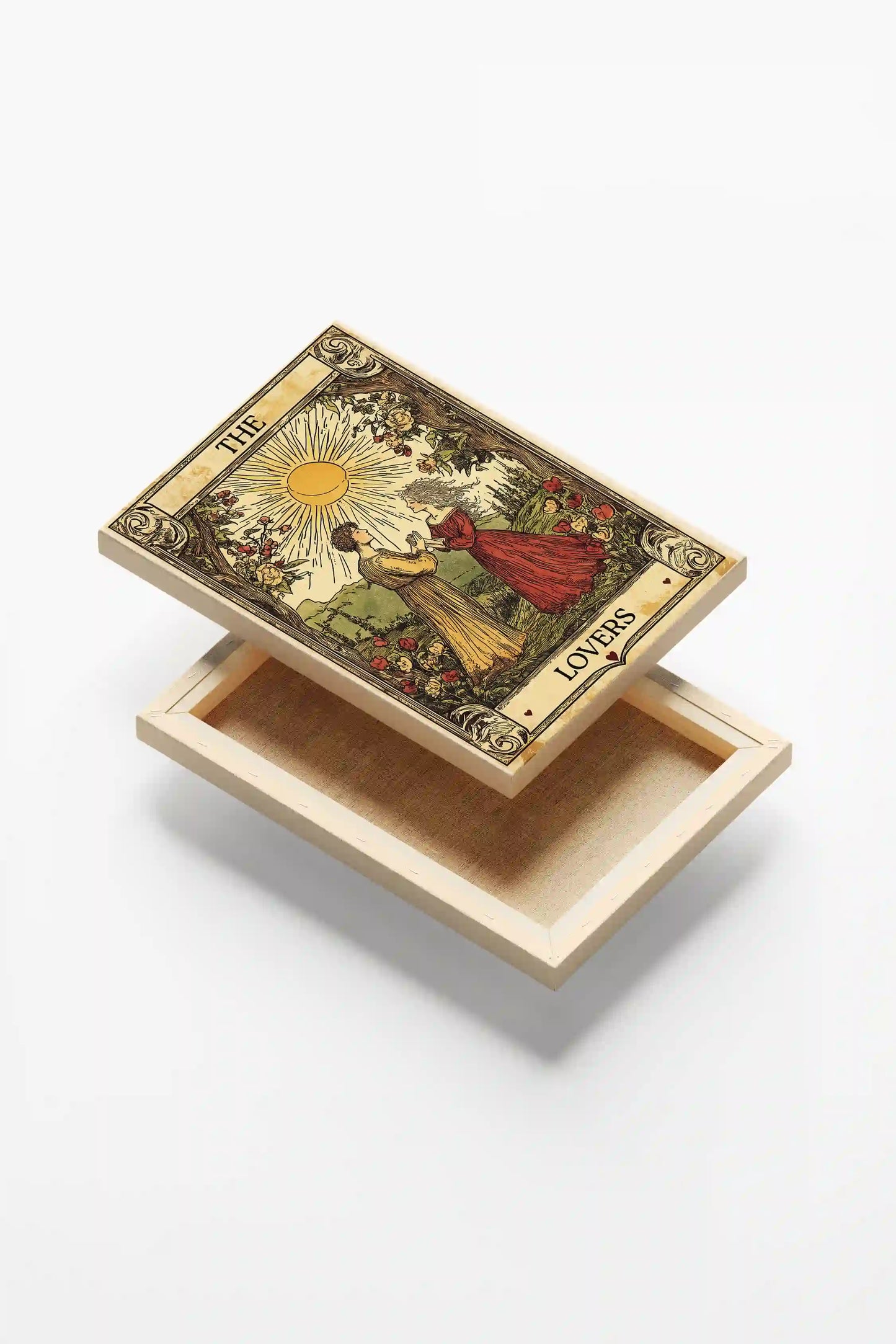 Obraz na płótnie kochankowie Tarot The Lovers