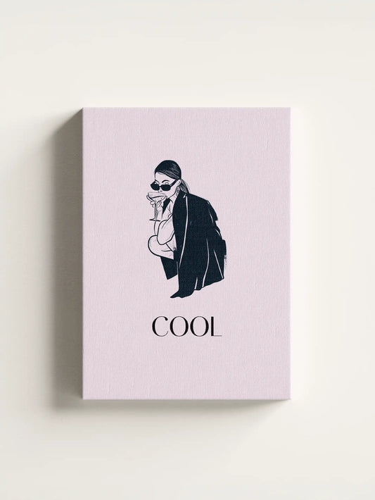Obraz na płótnie Cool girl