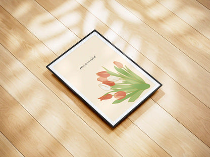 Plakat Flover market
