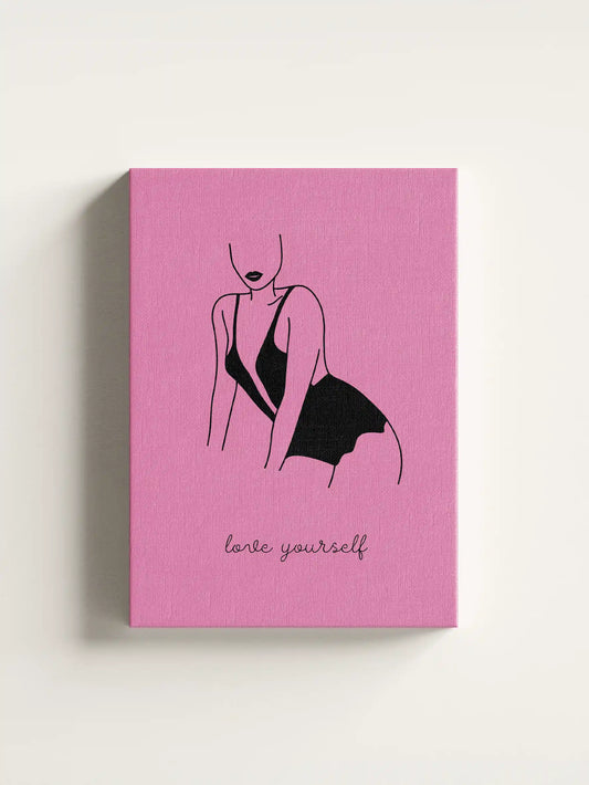 Obraz na płótnie Love yourself