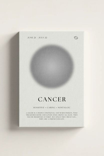 Obraz na płótnie "Rak" Cancer  znak zodiaku
