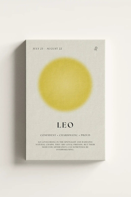 Obraz na płótnie "Lew" Leo znak zodiaku