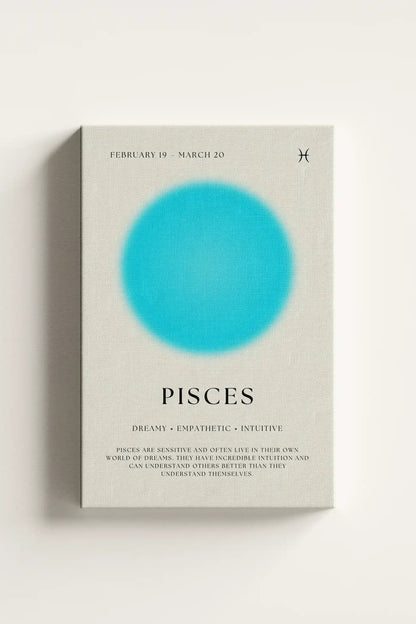 Obraz na płótnie "Ryby" Pisces znak zodiaku
