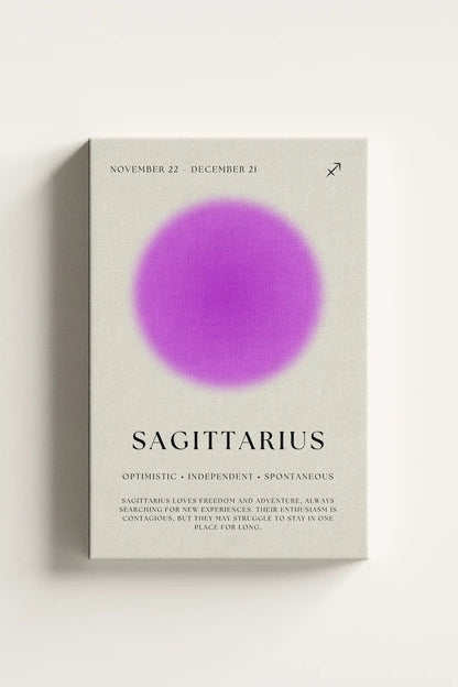 Obraz na płótnie "Strzelec" Aura Sagittarius znak zodiaku