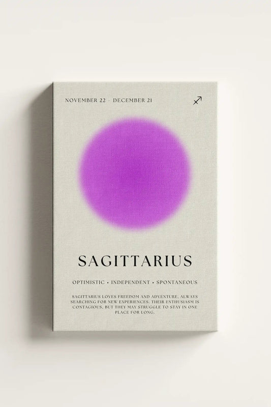 Obraz na płótnie "Strzelec" Aura Sagittarius znak zodiaku
