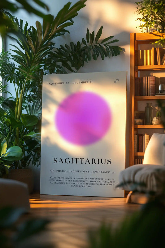 Obraz na płótnie "Strzelec" Aura Sagittarius znak zodiaku