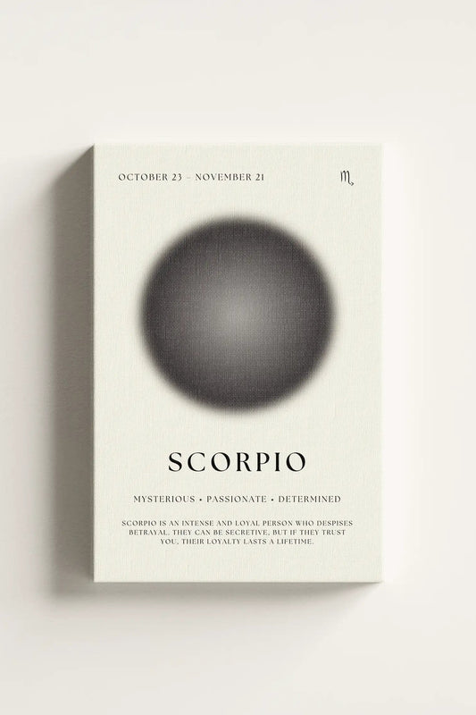 Obraz na płótnie "Skorpion" Aura Scorpio znak zodiaku