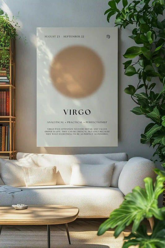 Obraz na płótnie "Panna" Aura Virgo znak zodiaku