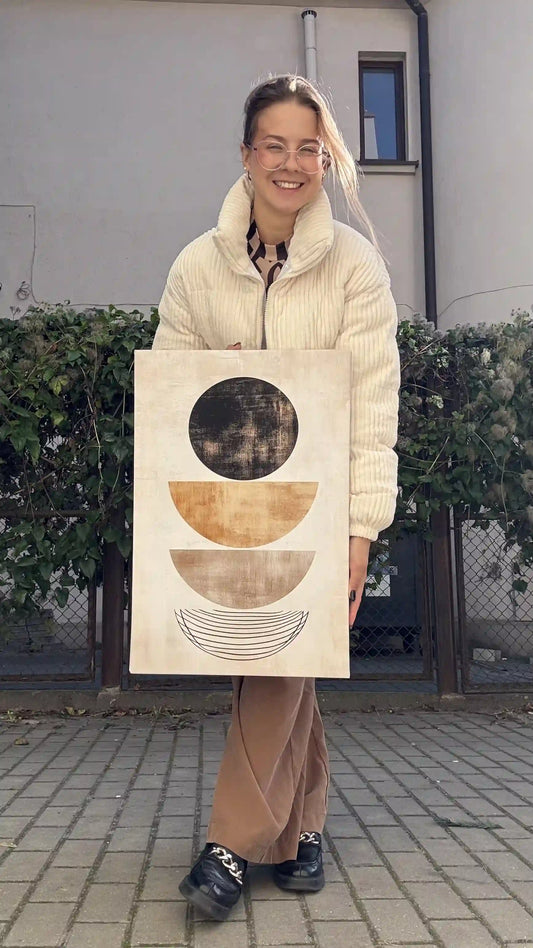 Obraz na płótnie „Ceramiczne kształty – subtelna elegancja form”
