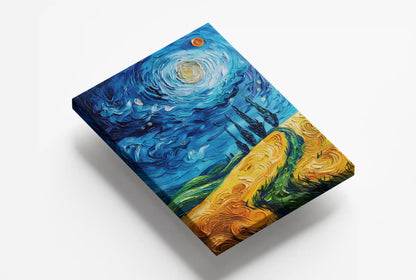 Obraz na płótnie Vincent van Gogh pole reprodukcja