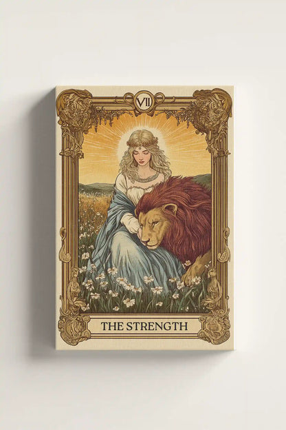 Obraz na płótnie Siła Tarot Strength