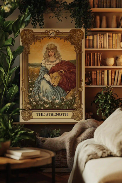 Obraz na płótnie Siła Tarot Strength
