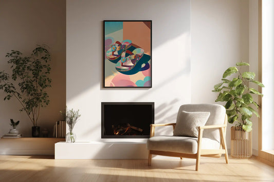 Plakat Pastel Escape