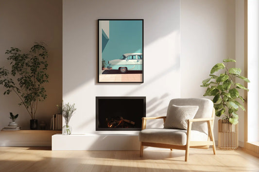 Plakat Retro Stillness